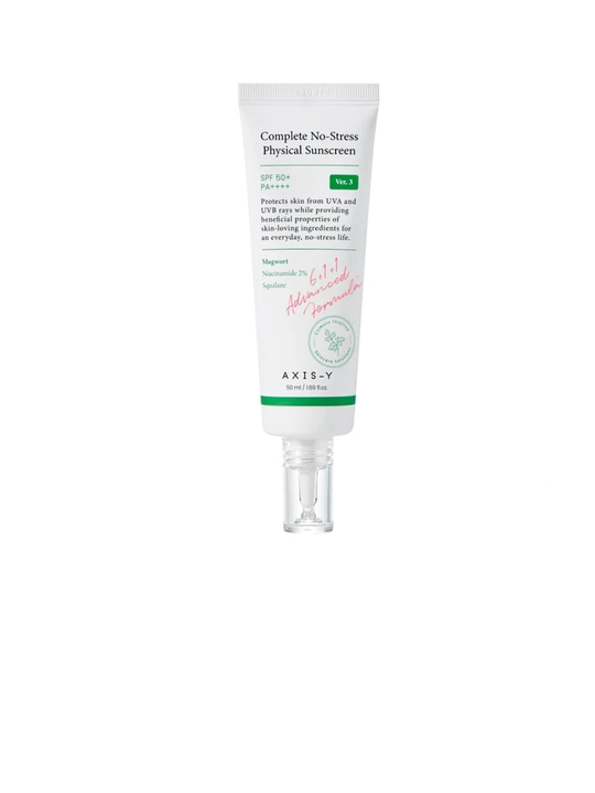AXIS-Y Complete No-Stress Physical Sunscreen SPF50+ PA++++ - 