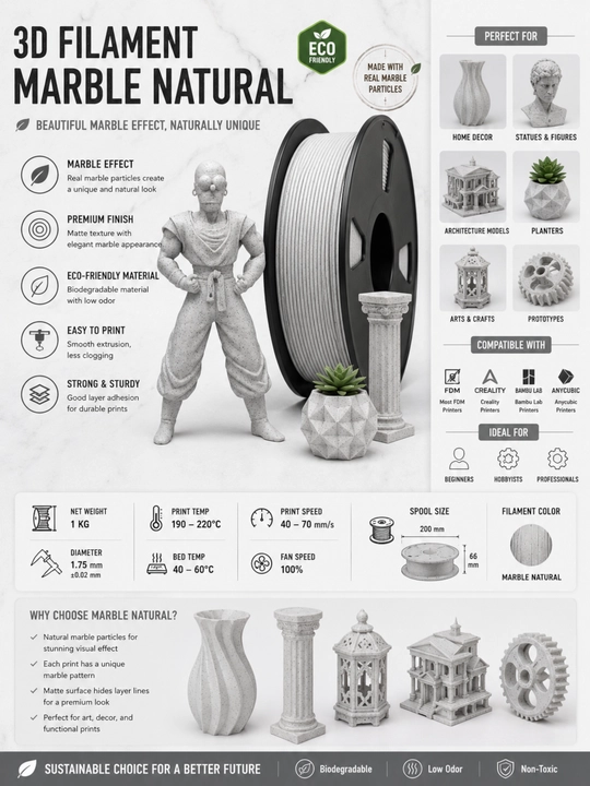 STING PLA PRO и матовый пластик  – качественный филамент для 3D принтера и ручки, 1.75 мм