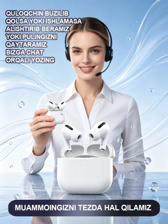 Simsiz quloqchinlar Pods Pro 2 Premium, Vietnam, sensorli, ANC
