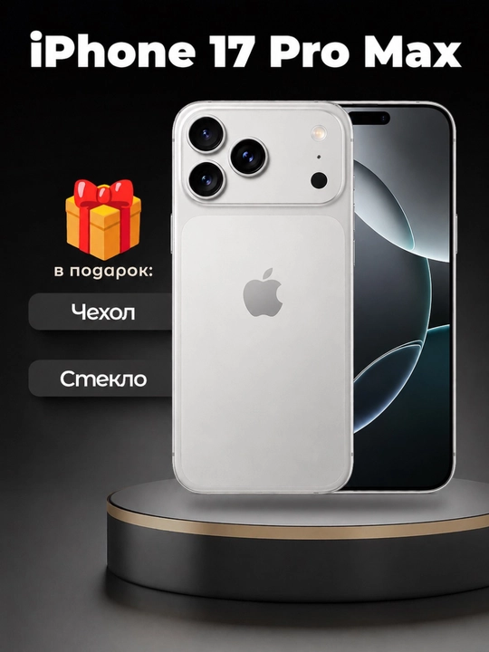 Apple iPhone 17 Pro/Pro Max, 256/512/1GB, SIM+esim(SIM), UZIMEI-зарегистрирован - 