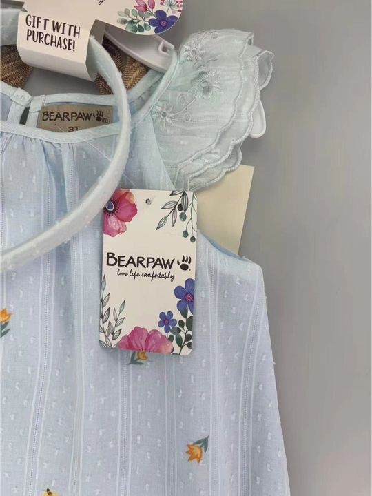 Праздничное летнее платье для девочек Bearpaw — готовый подарок для маленькой принцессы