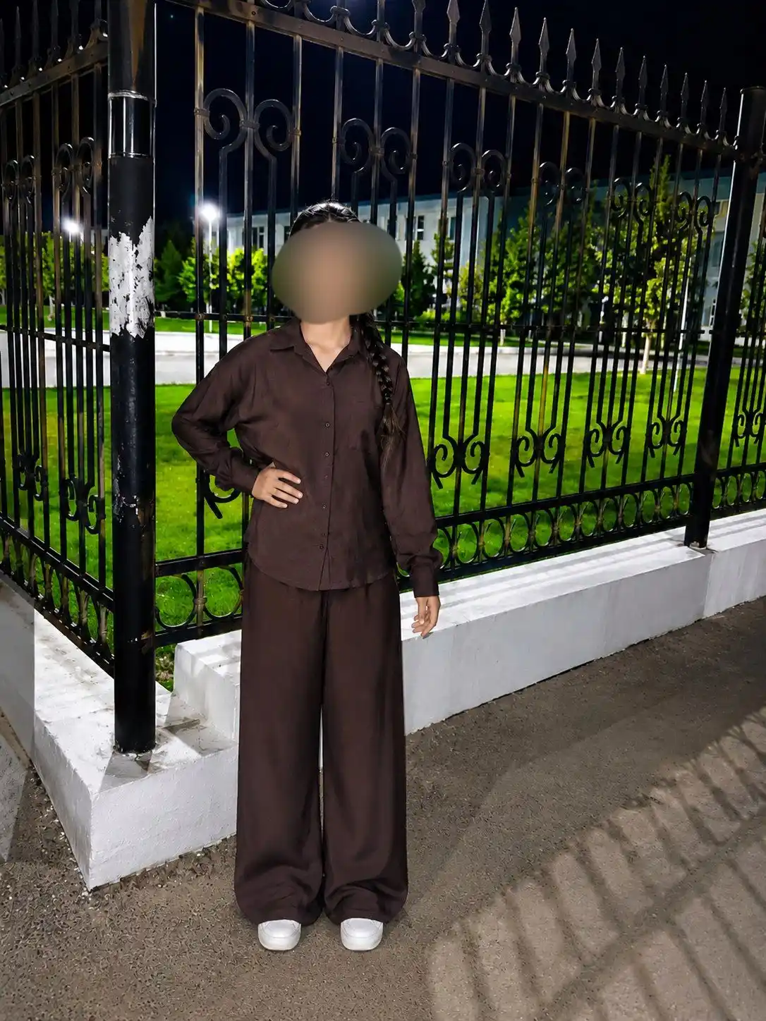 Ayollar uchun yozgi kiyimi 2 qismli, shim-koylak, erkin uslub, ofis, sayr, kundalik moda