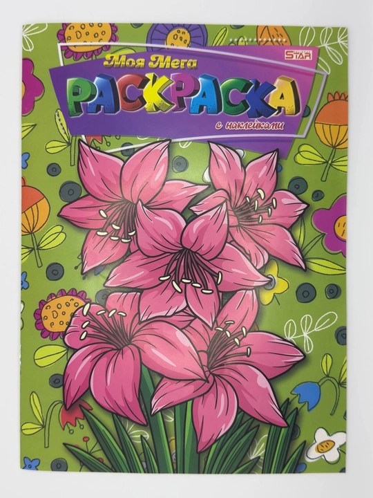 Развивающая книжка-раскраска для детей, мальчиков и девочек - 