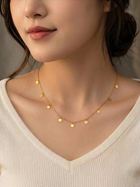 Бижутерный набор VAN CLEEF: кольцо, серьги, чокер, цепочка, браслет, набор украшений - 