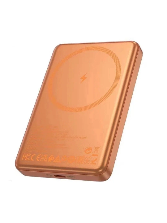 Hoco Q26A Joy 10000mAh Powerbank – 20W PD, Type-C, магнитная беспроводная зарядка