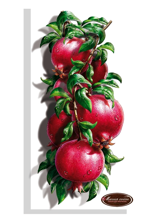Papertol 3D ijodiy to‘plami «Sersuv anor», 15*29 sm, РТ150264