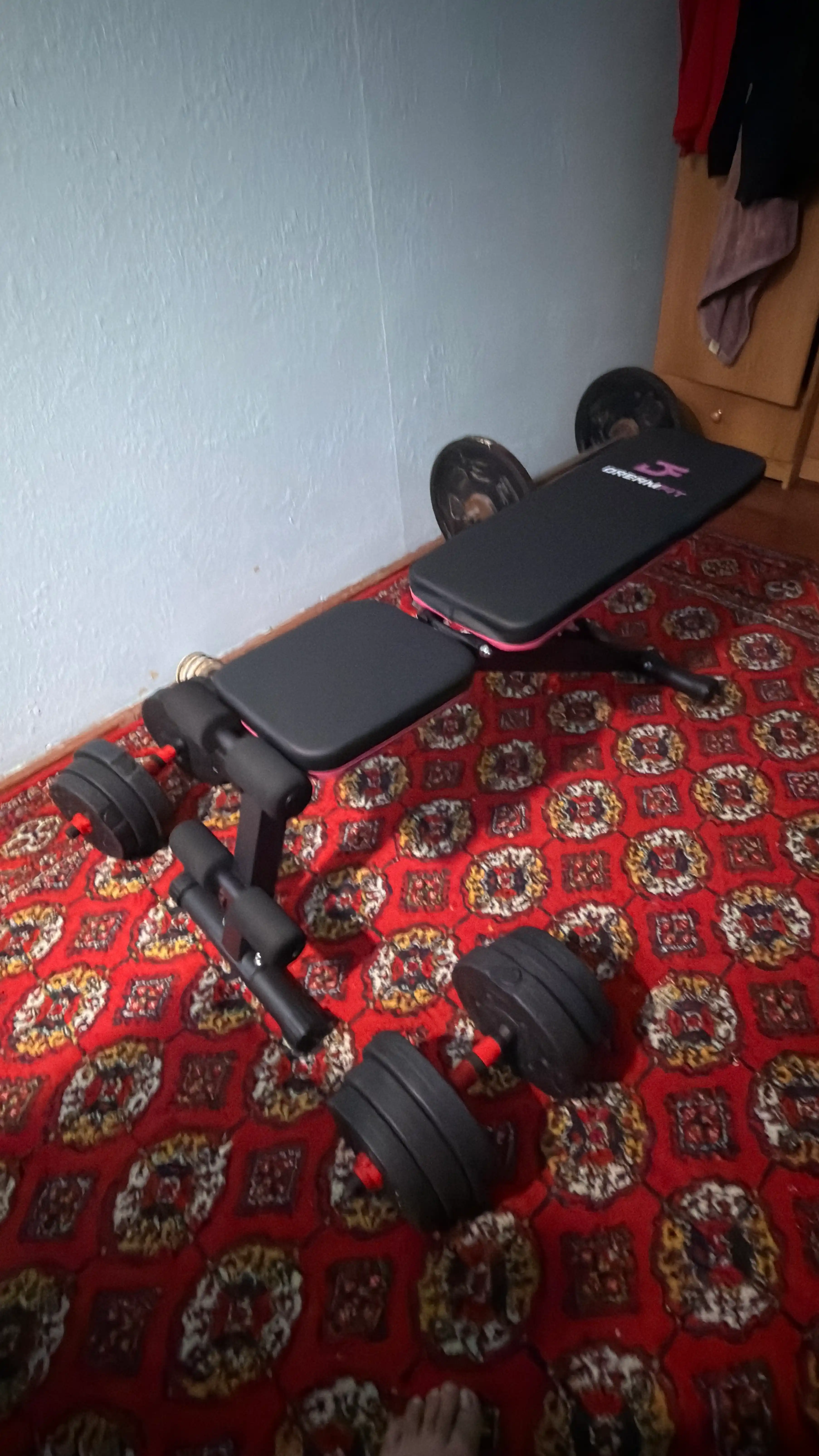 Universal skameyka, press skameykasi, sport zali jihozlari