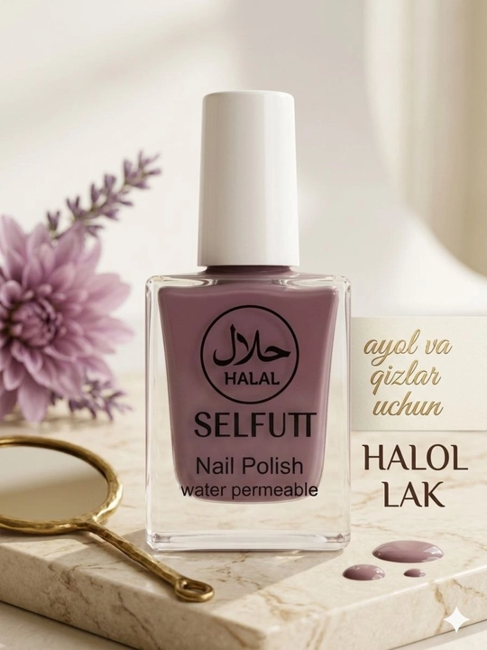 Ayollar va qizlar uchun halol lak - 