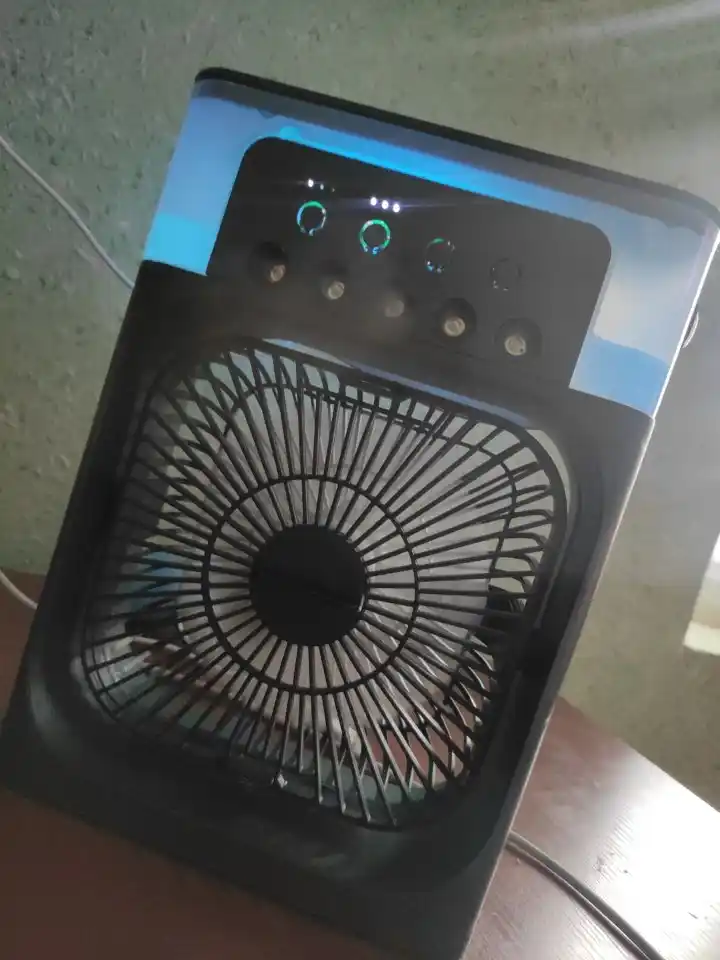 Suvli mini ventilyator, portativ mini konditsioner, ventilyatorcha