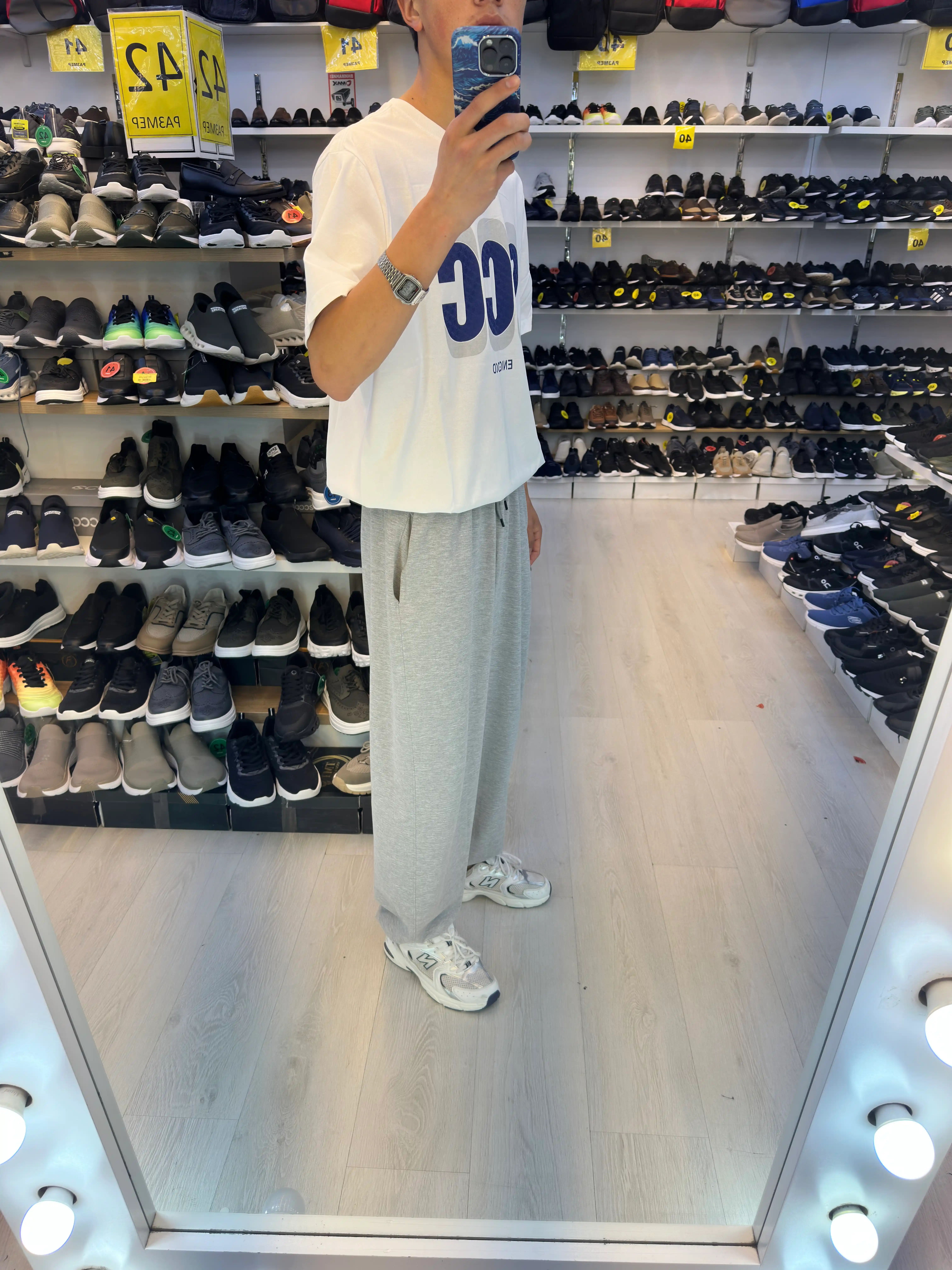 Keng jogger shalvarlar erkaklar uchun