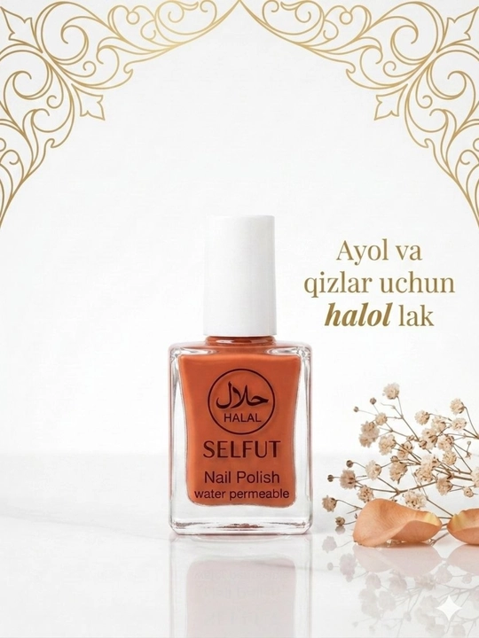 Ayollar va qizlar uchun halol lak - 