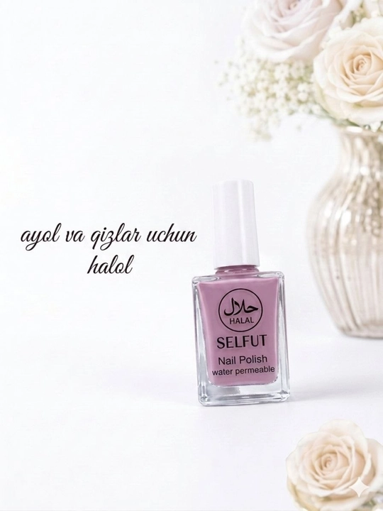 Ayollar va qizlar uchun halol lak - 