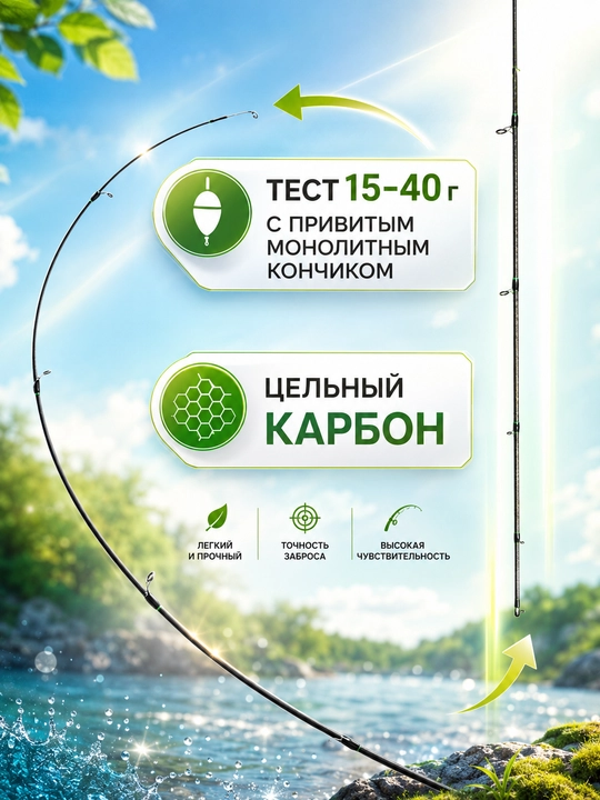 Спиннинг для рыбалки штекерный
