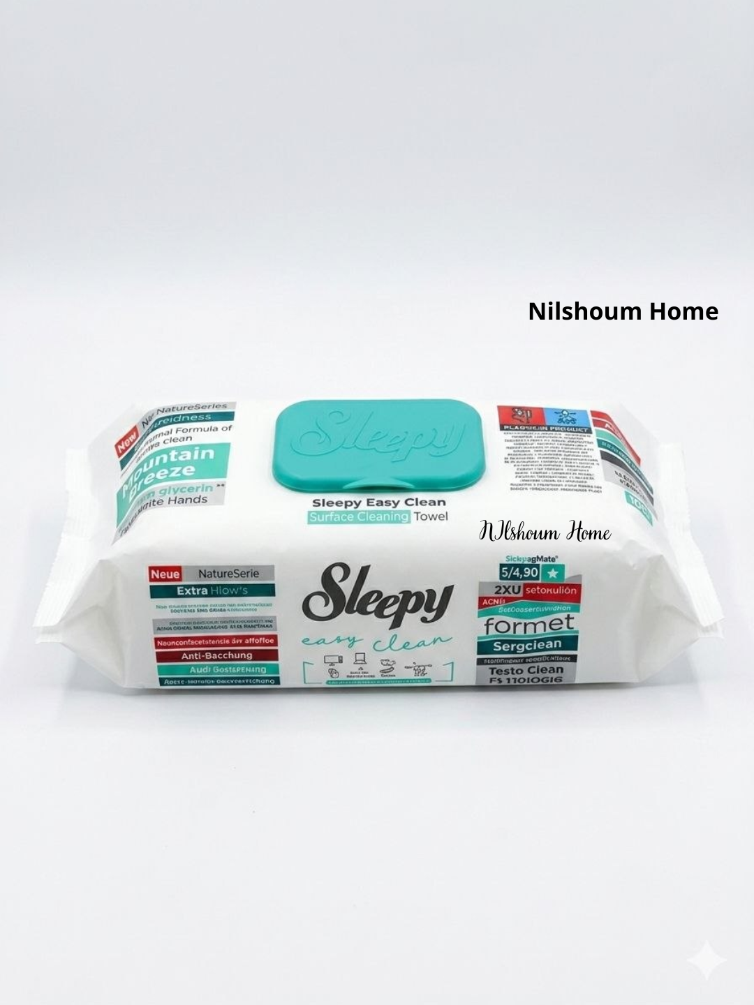 Sleepy Sirkali nam salfetkalar, Sleepy turli xushbo‘y hidli salfetkalar, 100 dona