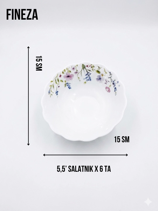 Набор посуды TORIX, FINEZA 32 предмета, на 6 персон, подарочный комплект