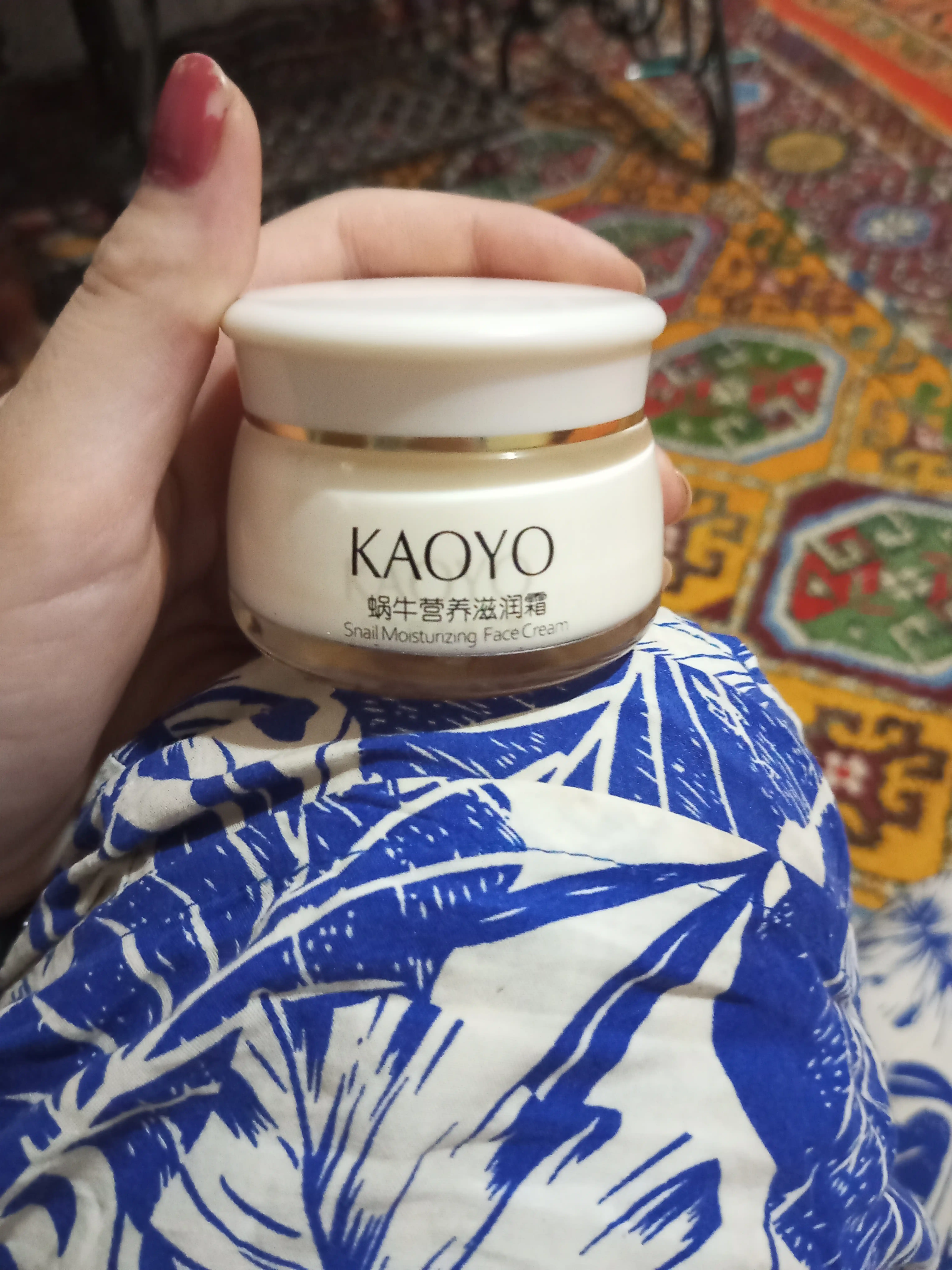 Крем Kaoyo с экстрактом улитки, питательный и увлажняющий крем для лица, 60 г