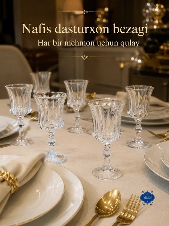 Rangli shisha fujer va stopkalar, ichimliklar uchun sovg‘a to‘plami, 6 dona, uy uchun set
