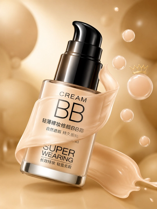 BB крем тональный для лица, легкое маскирующее средство - 