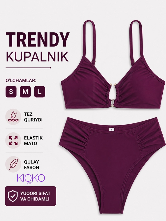 Kupalnik ayollar uchun Kioko. Ayollar uchun kupalnik alohida - 