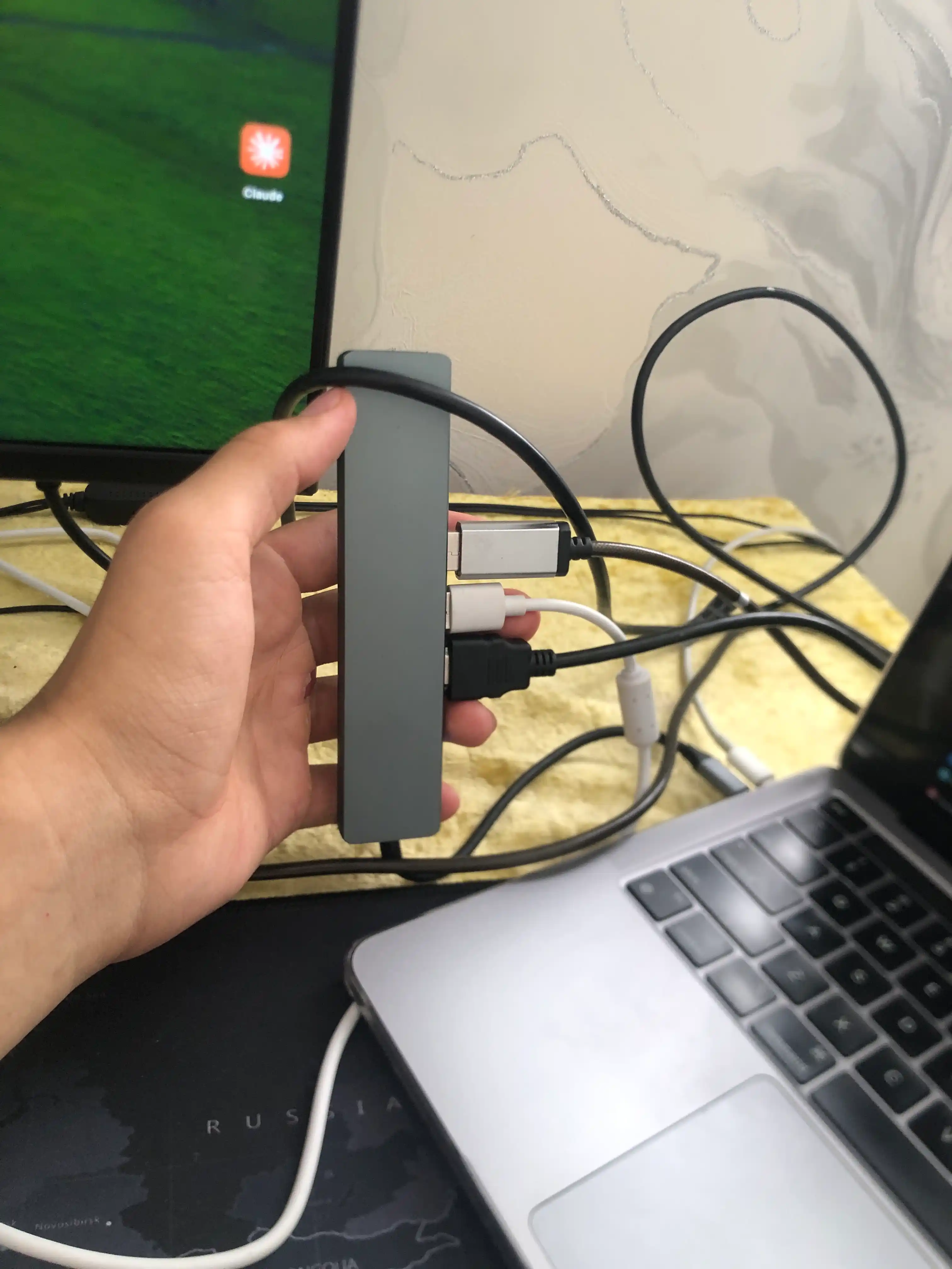 USB Type-C 8 в 1 для MacBook, USB-концентратор 3.0 адаптер для Macbook, HDMI