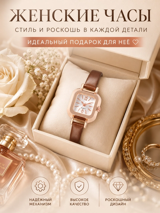 Наручные часы для женщин и девушек