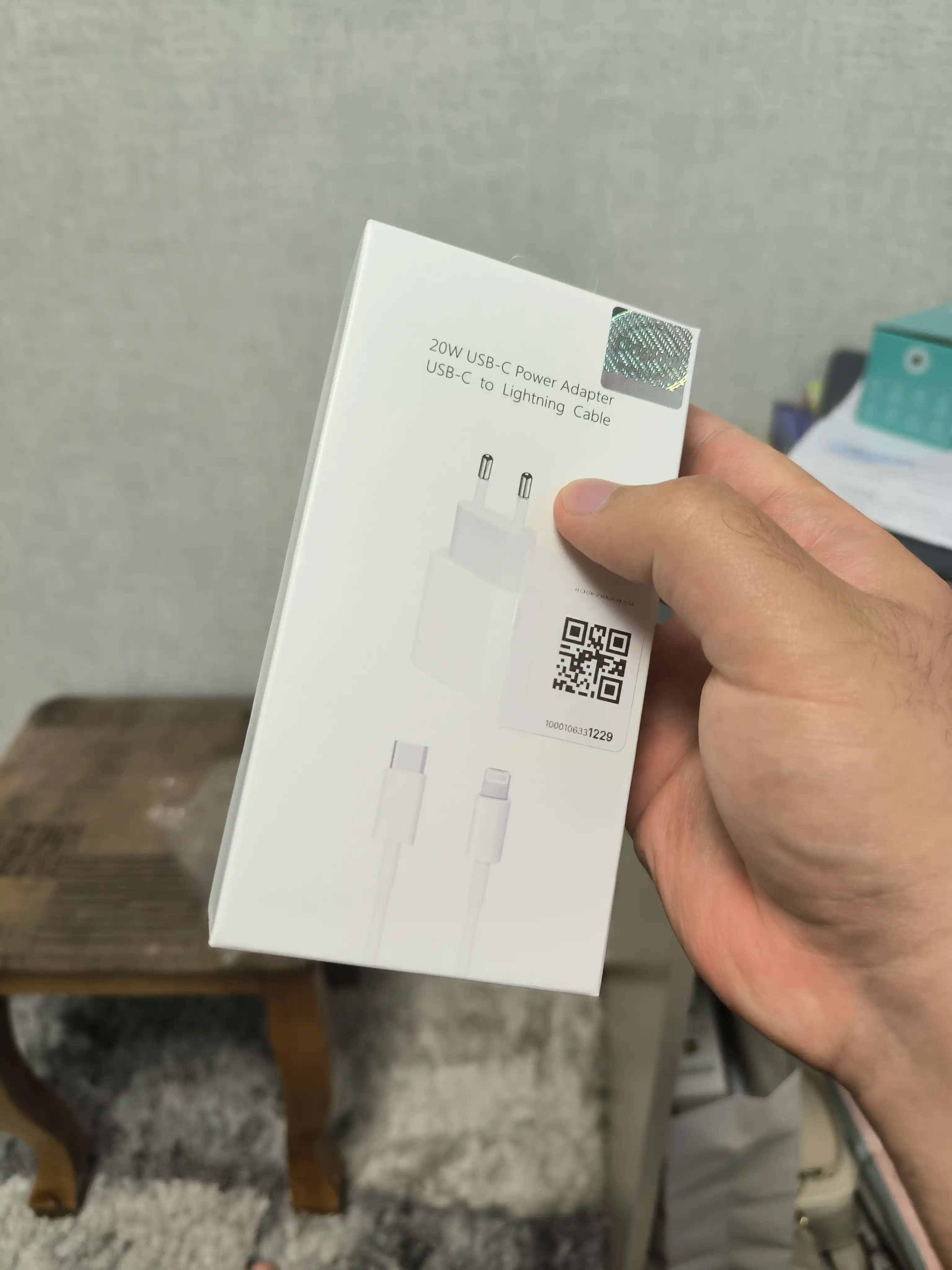 Быстрая зарядка Адаптер питания USB-C мощностью 20 Вт 35 Bт