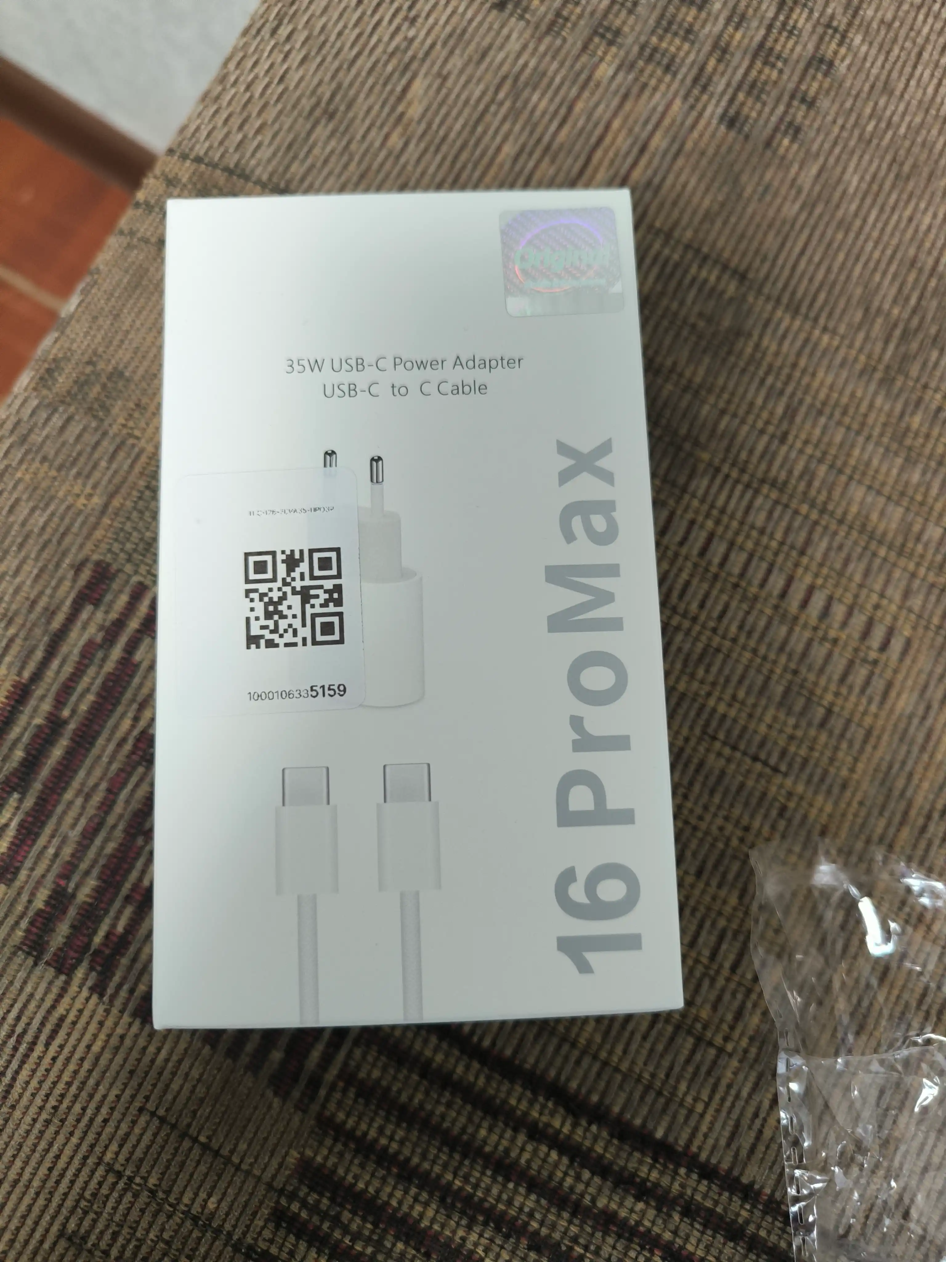 Быстрая зарядка Адаптер питания USB-C мощностью 20 Вт 35 Bт