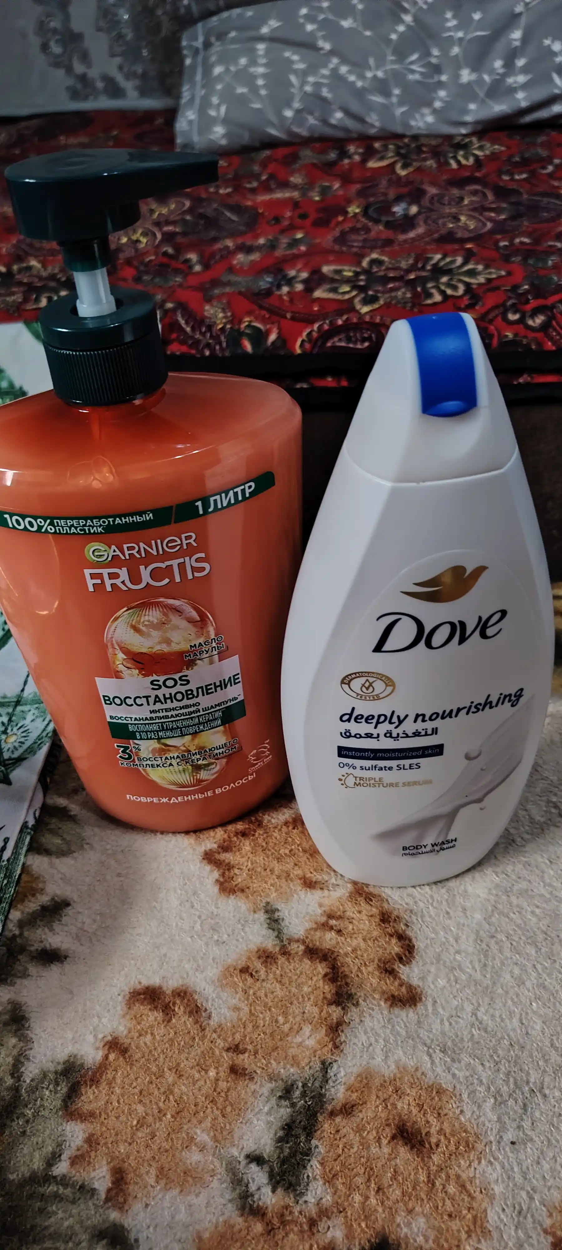 Шампунь Garnier Fructis SOS Восстановление, 1000 мл