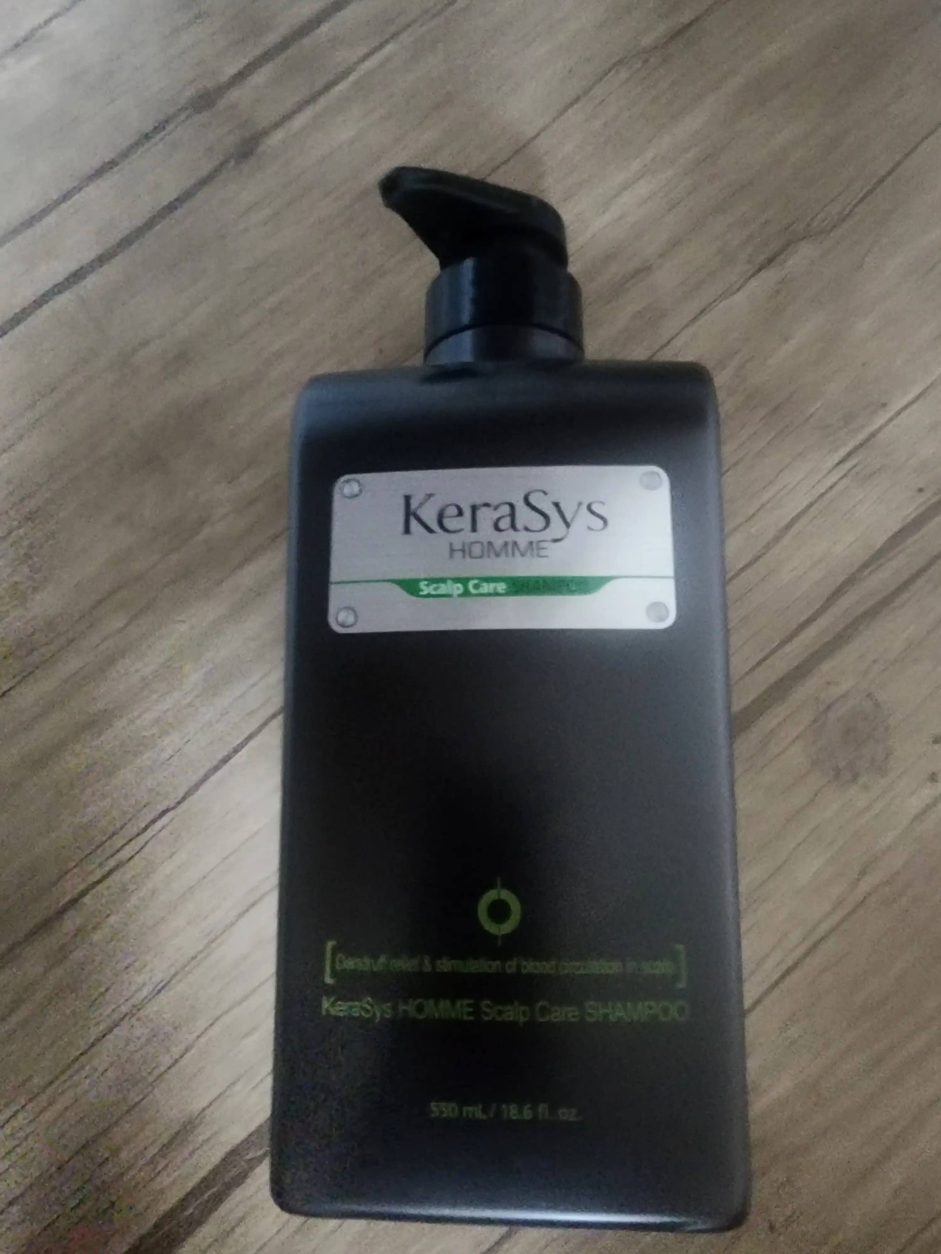 Шампунь для мужчин, глубокое очищение с ментолом, Kerasys Homme, 550 мл