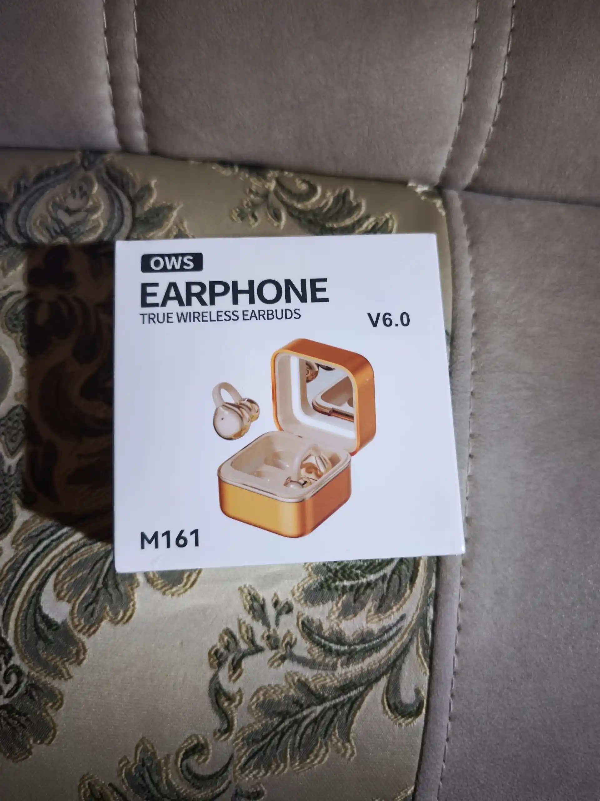 M161 OWS simsiz quloqchin, Bluetooth 6.0, ko‘zguli korpus, ayollar uchun naushnik