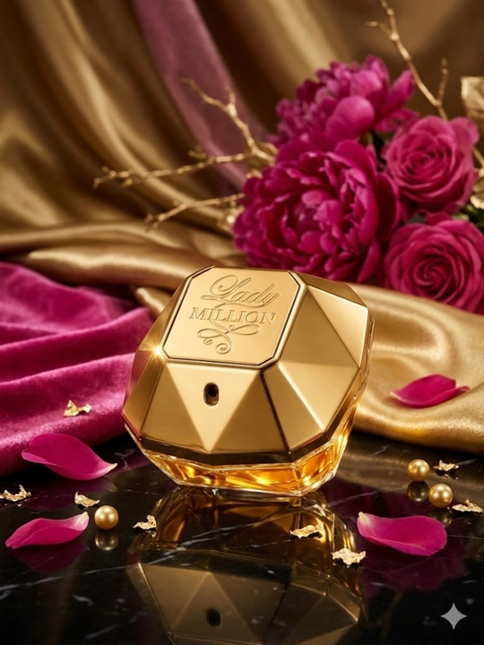 Духи для женщин Lady Million Rabanne, женский аромат, подходящий для любого времени года