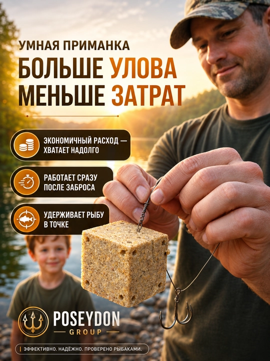 POSEYDON uni, kungaboqar keki