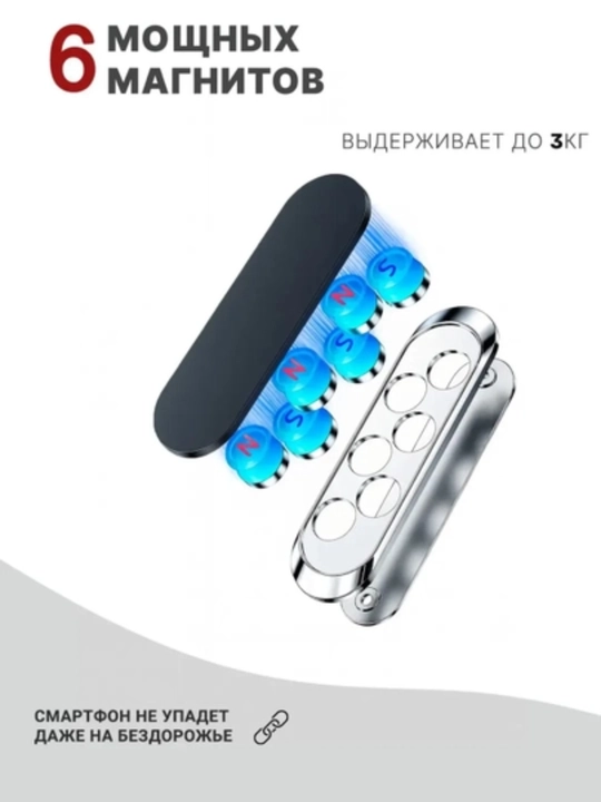 Магнитный держатель телефона для автомобиля с Magsafe, вращающийся на 360 градусов