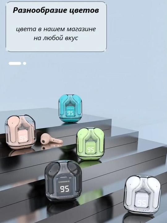 Simsiz quloqchilar Air 31, displeyli, mikrofonli va shovqinni kamaytiradi