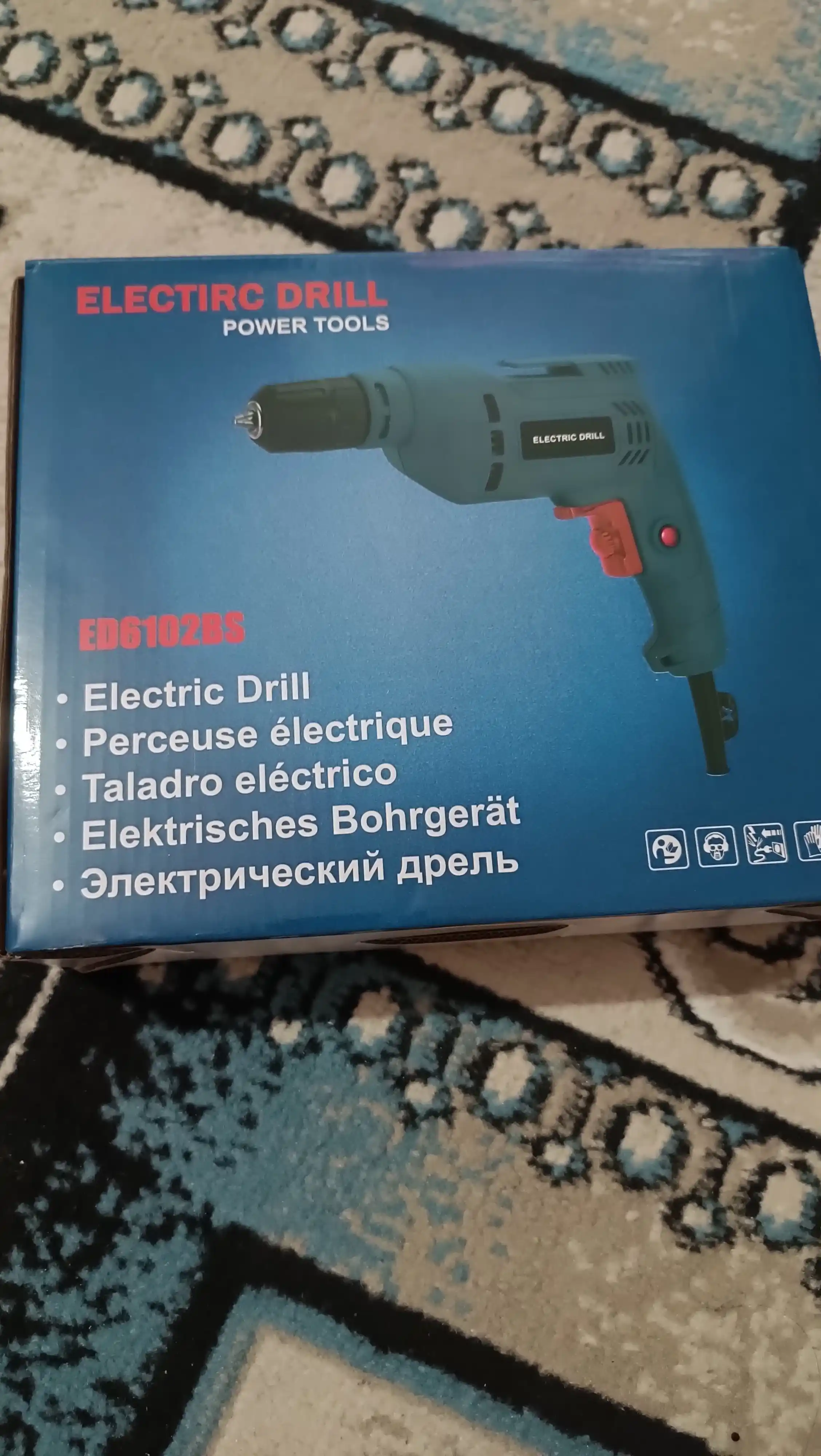 Elektr drel 750W – 10 mm, patron