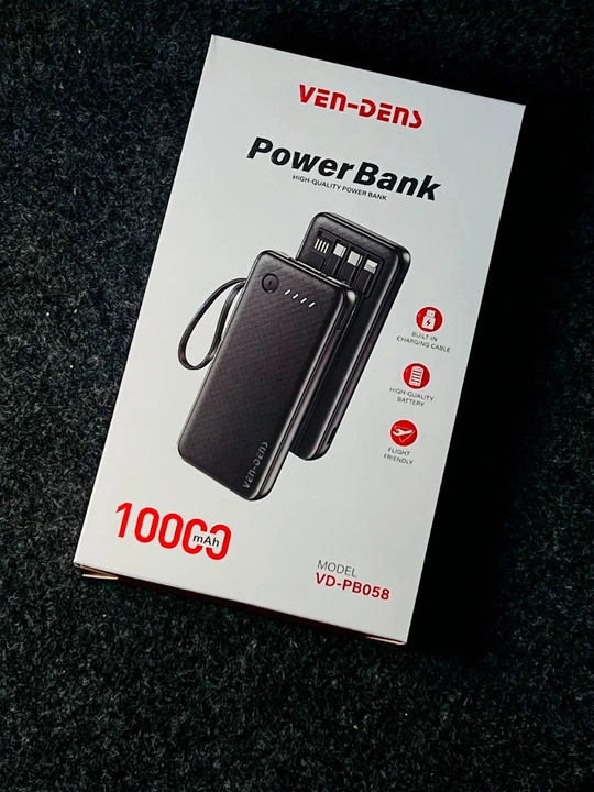 Power Bank 20000mA tezkor quvvat bilan tashqi akkumulyatori +4 kabel bilan