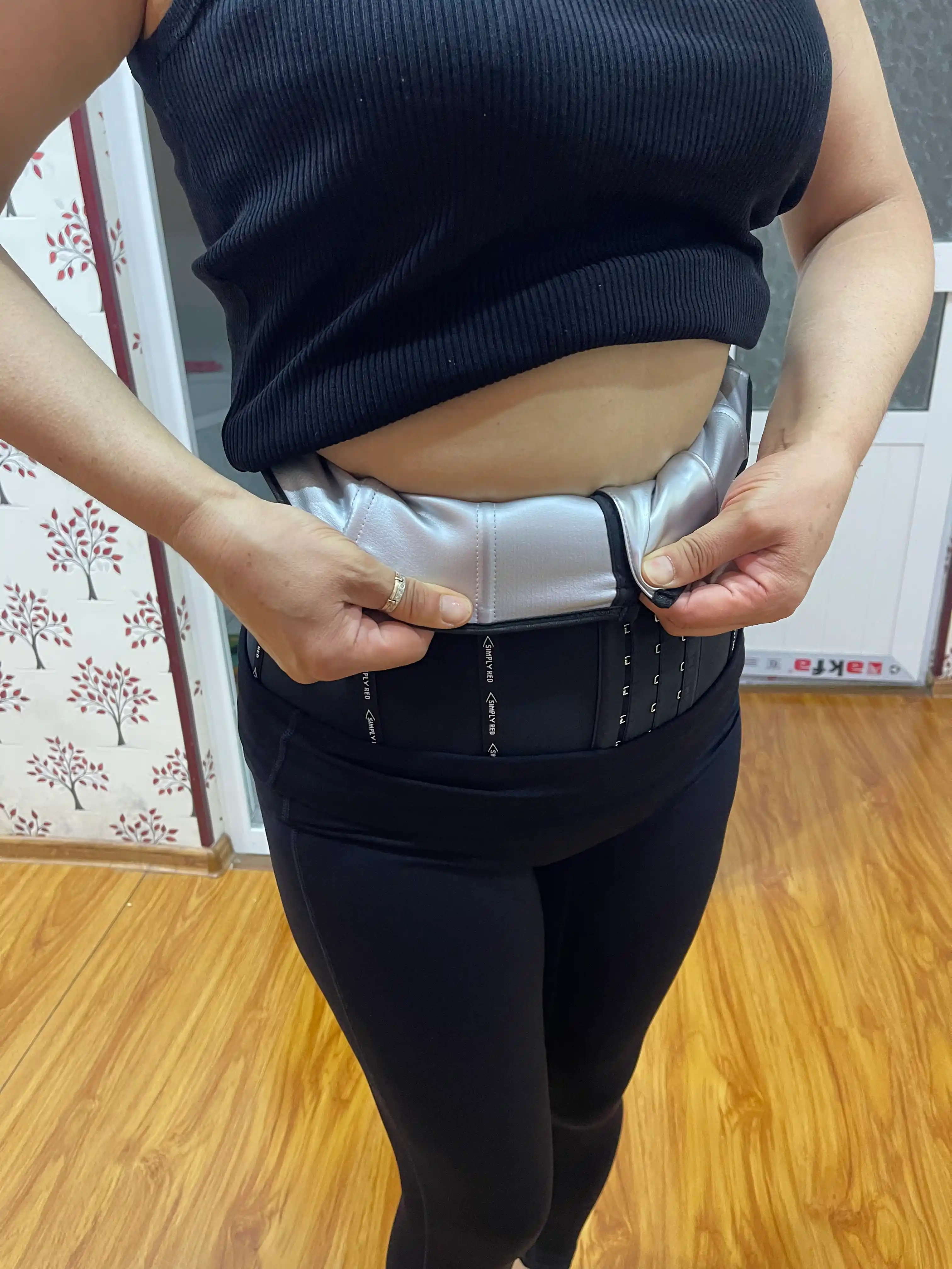 Пояс-сауна Esfure Lumina для похудения, сжигание жира фитнес коррекция