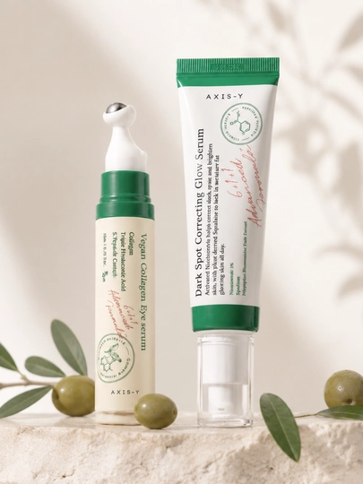 AXIS-Y Glow & Firm Duo — Премиальный набор для сияния кожи и ухода за областью вокруг глаз