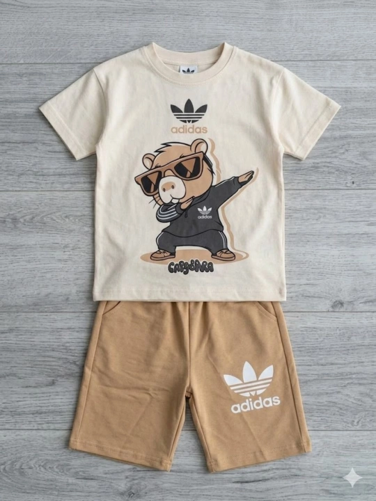 O‘g‘il bolalar uchun futbolka va shortiklar to‘plami