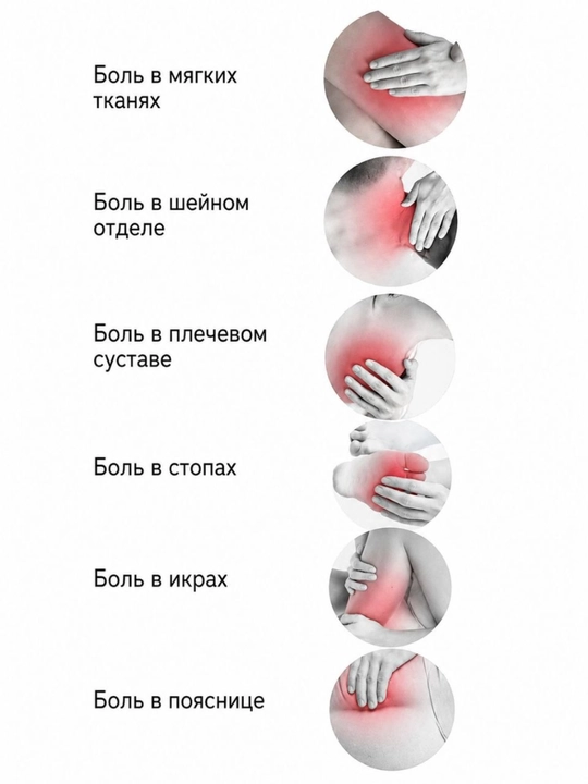 Цифровой импульсный массажер для тела, электронный миостимулятор, 8 режимов