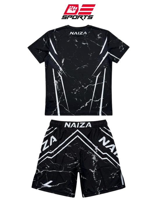 NAIZA sport to‘plami, futbolka va shortik MMA, fitnes va treninglar uchun