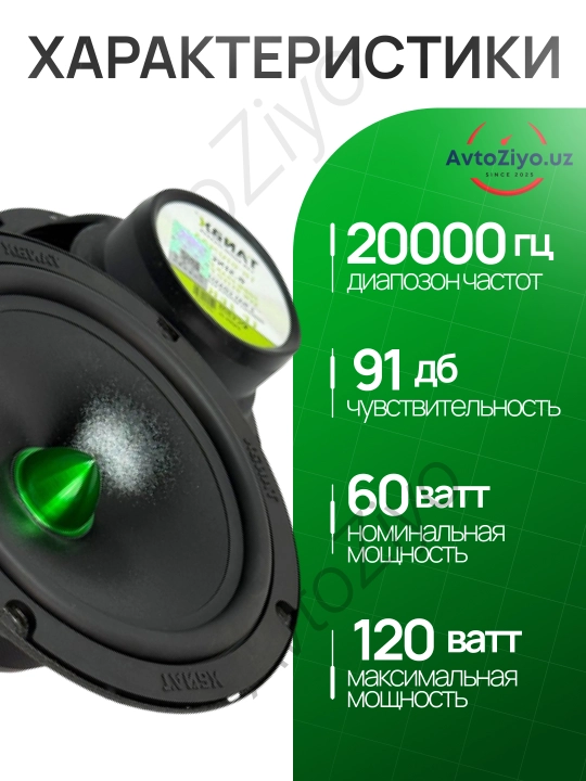 Колонки для авто TANBX TB-T65/55/45 MAX (10, 13, 16 см), динамики в двери и торпеду, 2 шт