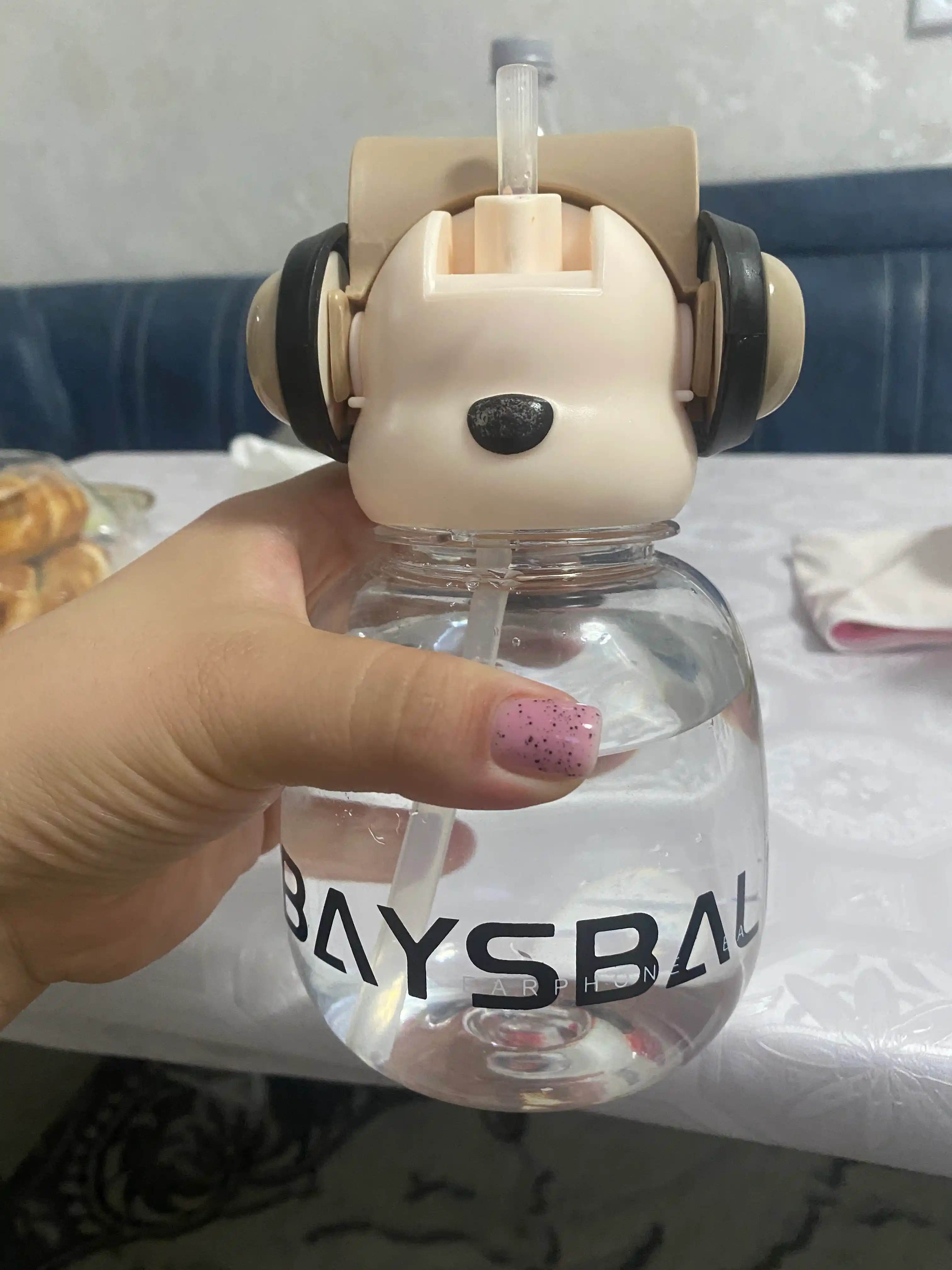 Suv idish Naughty Bear, 300 ml, trubkali va kamarli