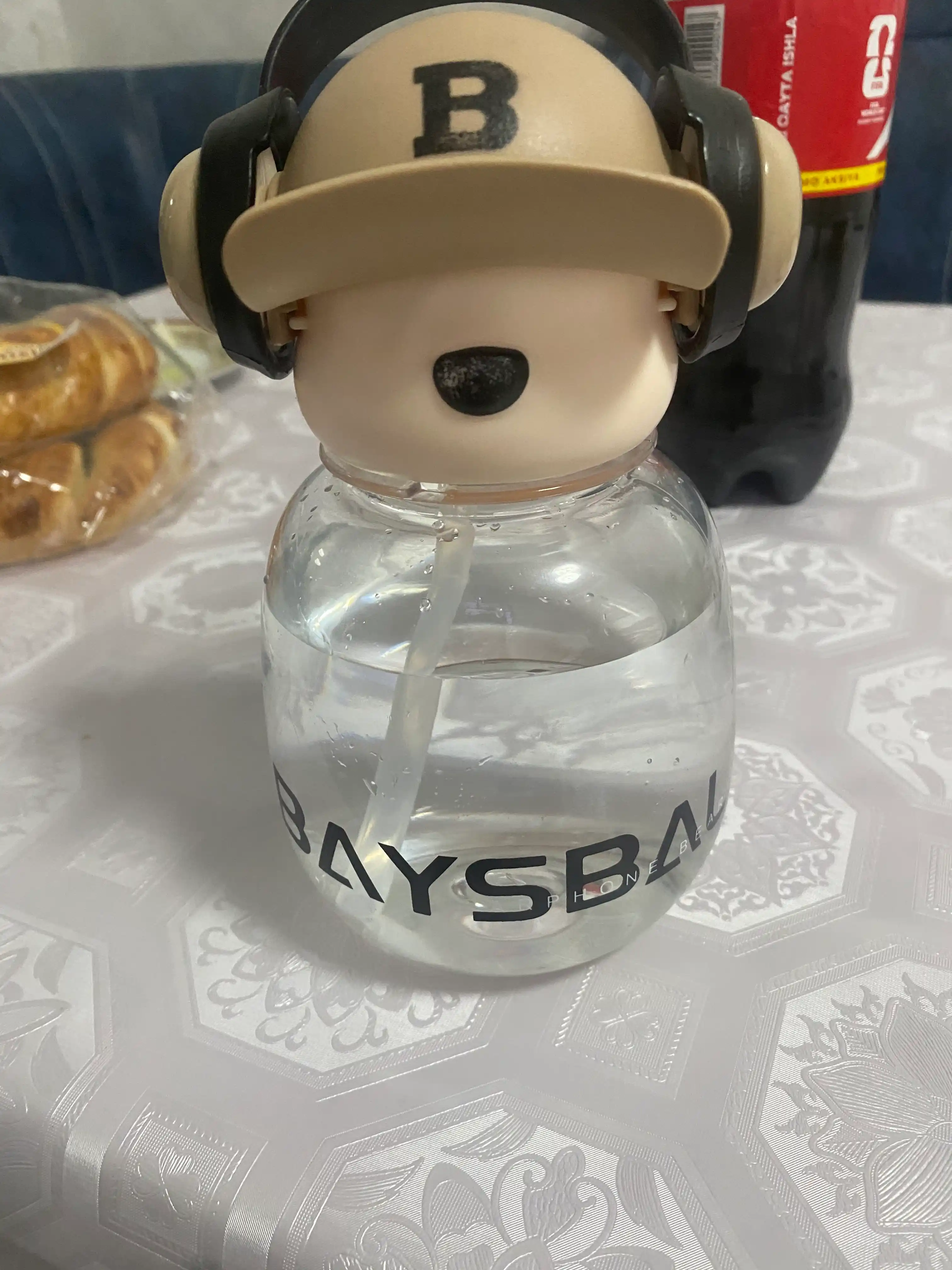 Suv idish Naughty Bear, 300 ml, trubkali va kamarli