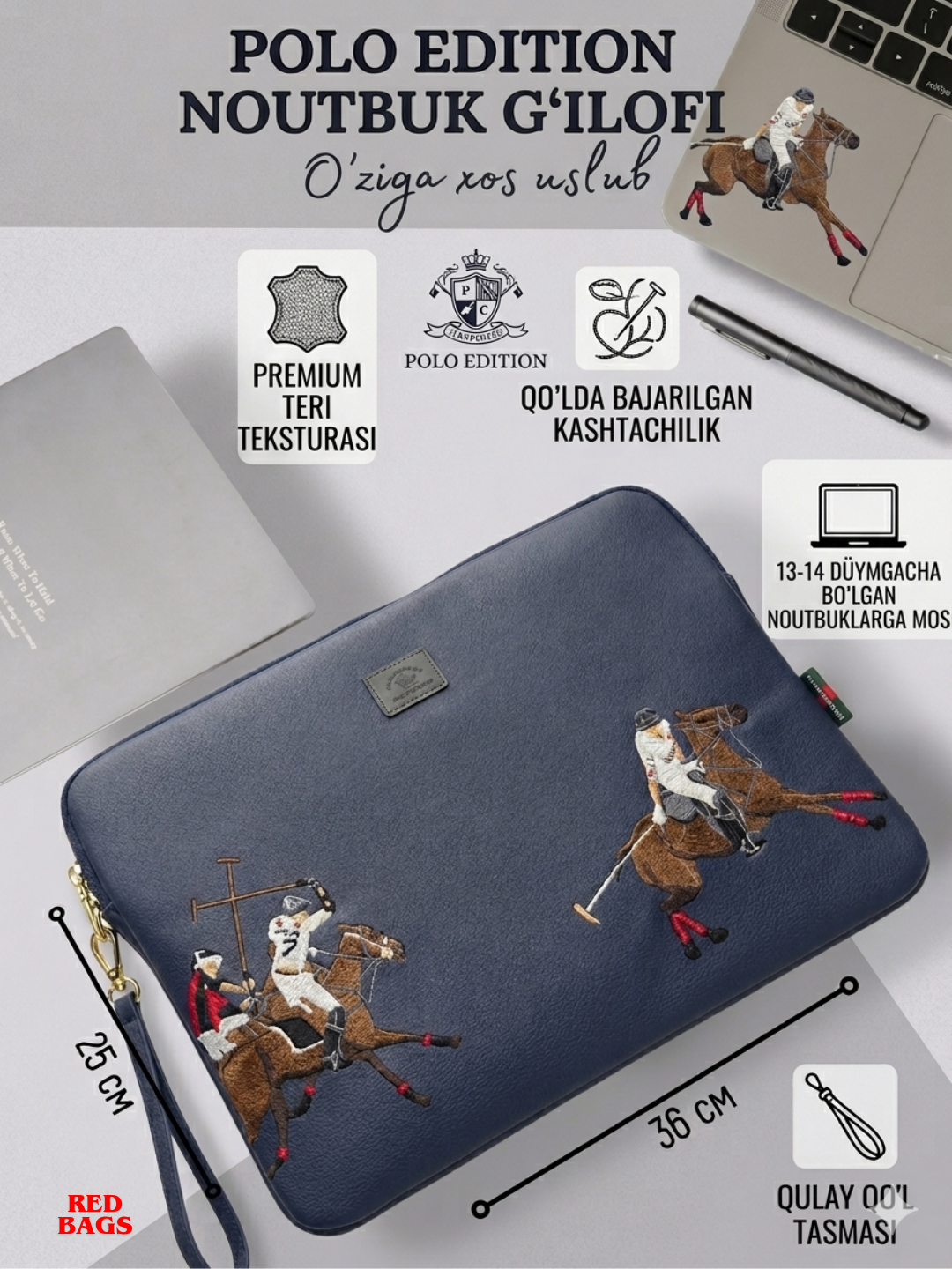Santa Barbara Polo & Racquet Club мужская барсетка сумка, клатч для ноутбука и документов - 