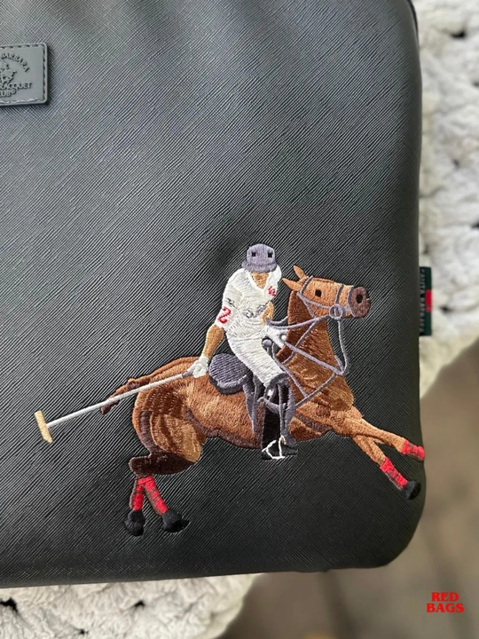 Santa Barbara Polo & Racquet Club мужская барсетка сумка, клатч для ноутбука и документов