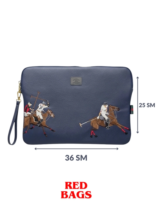 Santa Barbara Polo & Racquet Club мужская барсетка сумка, клатч для ноутбука и документов