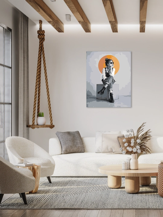 Raqamlar bo'yicha rasm chizish ARTERY "Qizlar", 40×50 sm