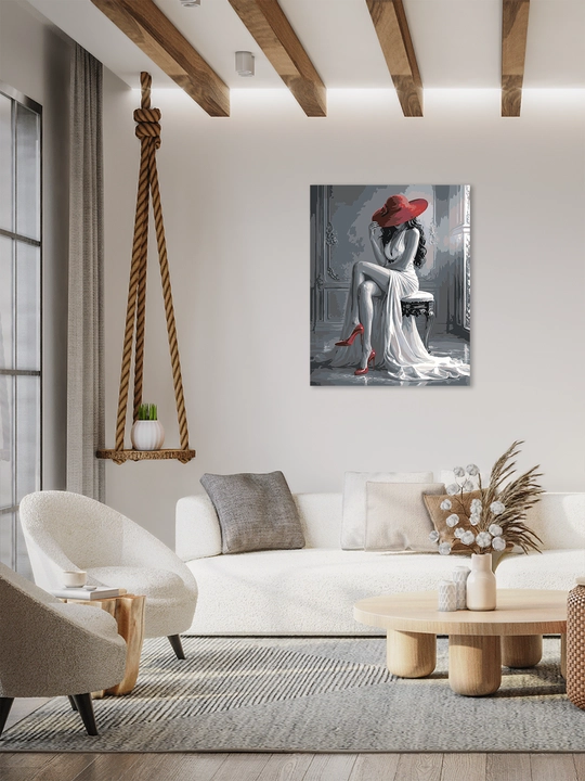 Raqamlar bo'yicha rasm chizish ARTERY "Qizlar", 40×50 sm