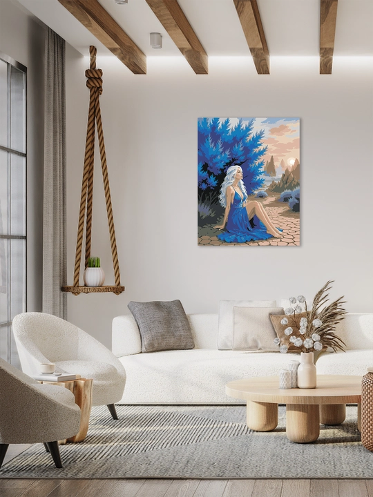 Raqamlar bo'yicha rasm chizish ARTERY "Qizlar", 40×50 sm